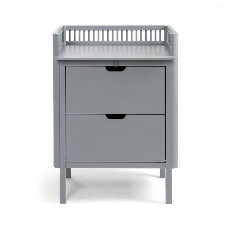 Sebra Puslebord Classic Grey Skuffer