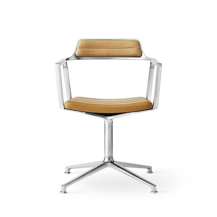 Vipp Drejestol Vipp452 Alu/Sand M/Glider