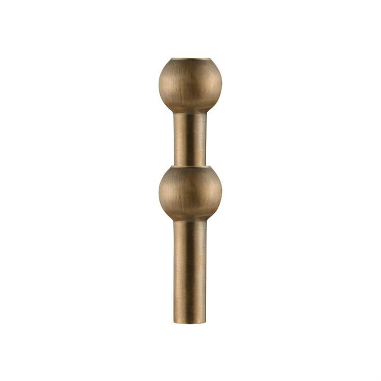 STOFF Nagel Vase Bronzed Brass