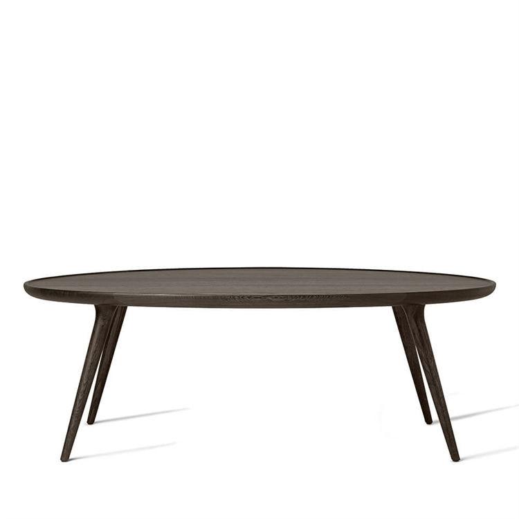 Mater Accent Oval Sofabord Sirka Grey Stain Lacquered Oak