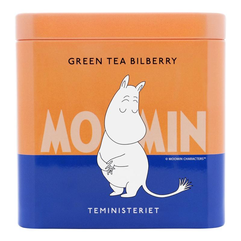 Moomin Bilberry grøn te, 100 g