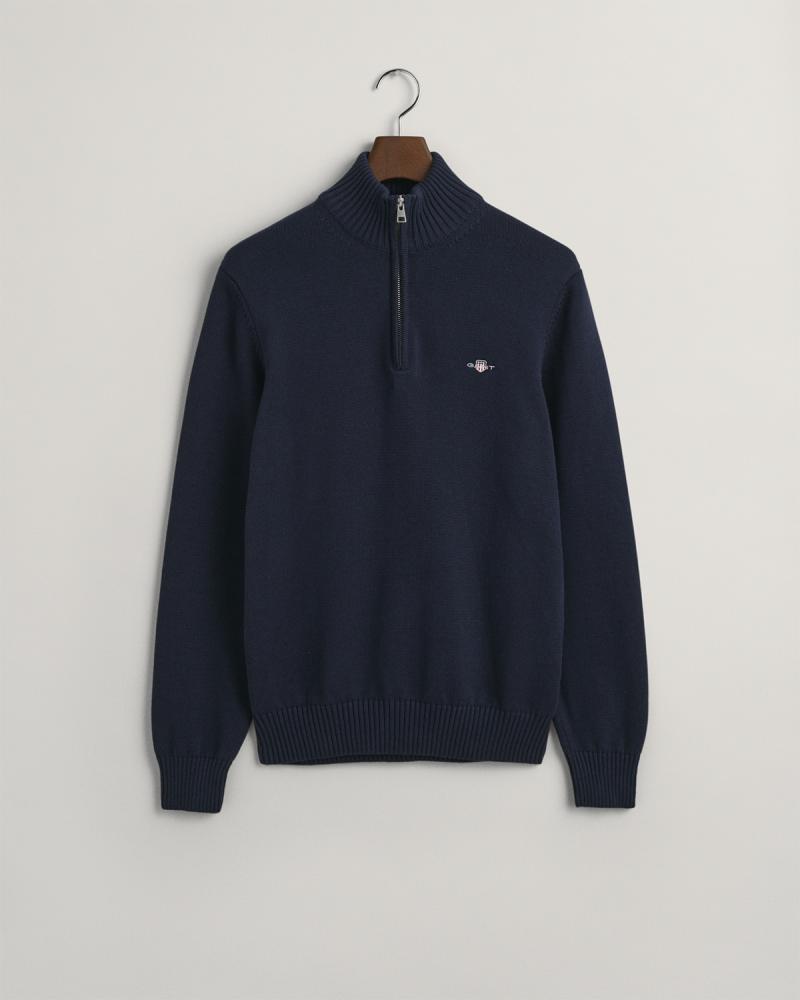 Casual Cotton Half ZIP