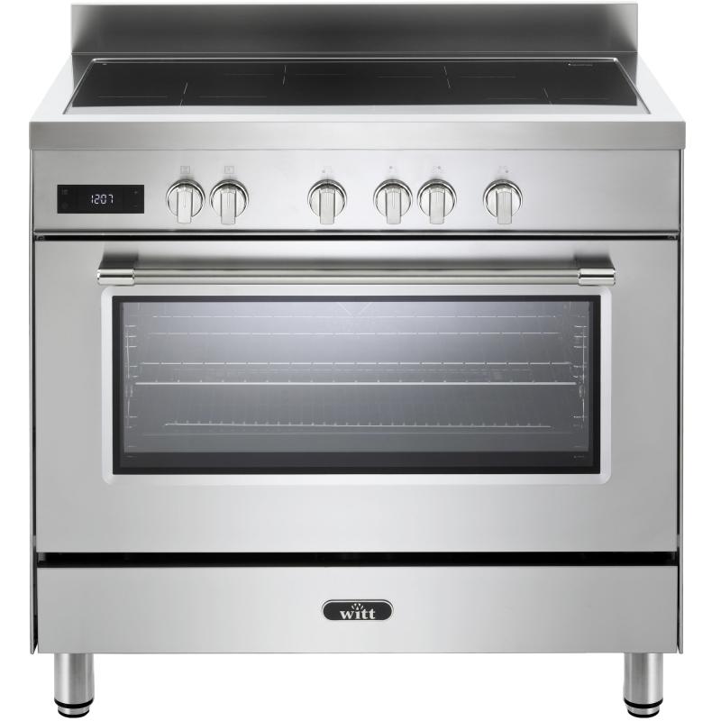 WIC 906 SS induktionskomfur, rustfrit stål