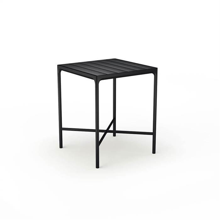 HOUE - FOUR barbord 90x90 cm - Sort