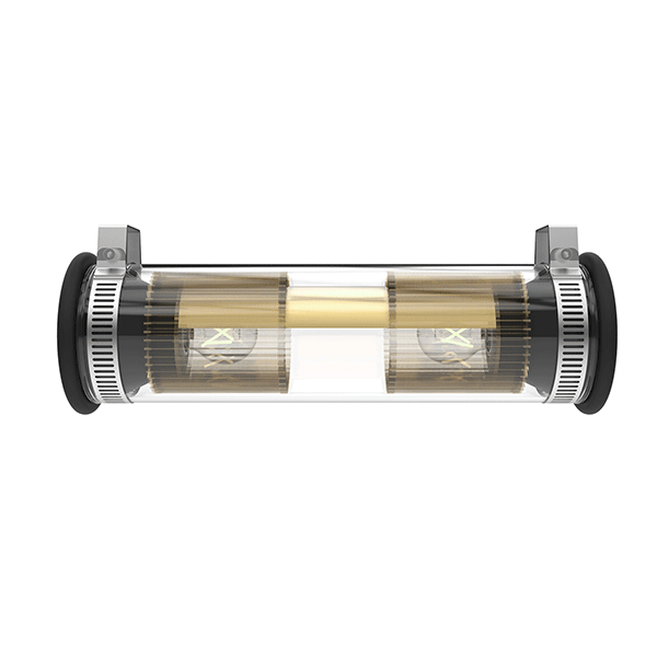In The Tube 350 Væglampe Guld