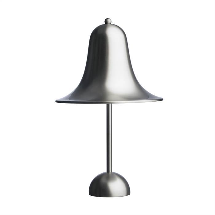 Verner Panton Pantop Bordlampe - Ø: 23 cm - Matt Metallic