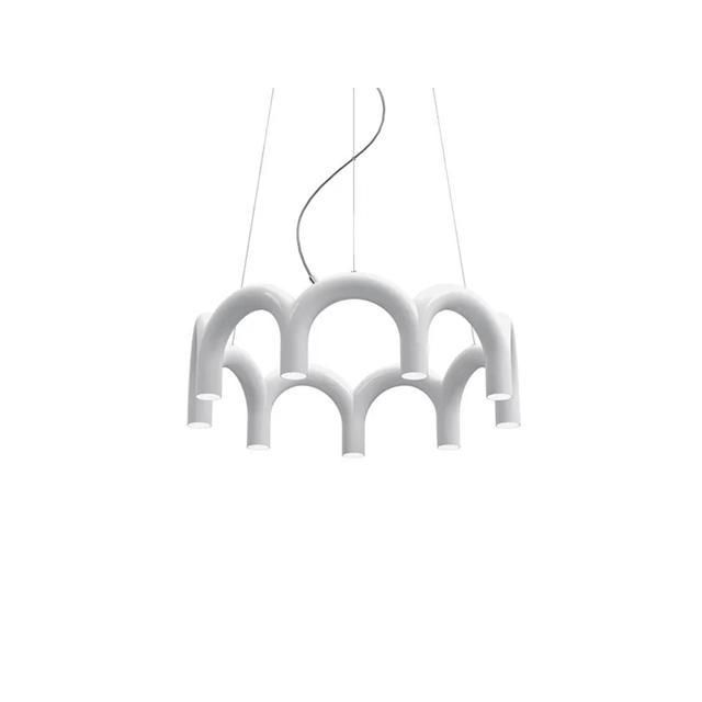 Oblure ARCH CIRCLE Pendel Hvid