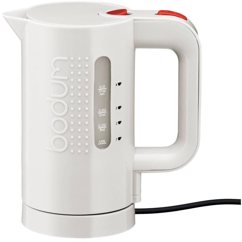 BISTRO Elkedel, 0,5 l. - hvid