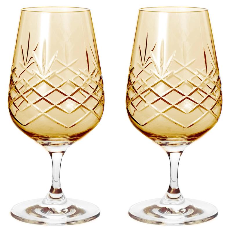 Crispy Mate Ølglas Citrine 2 stk.