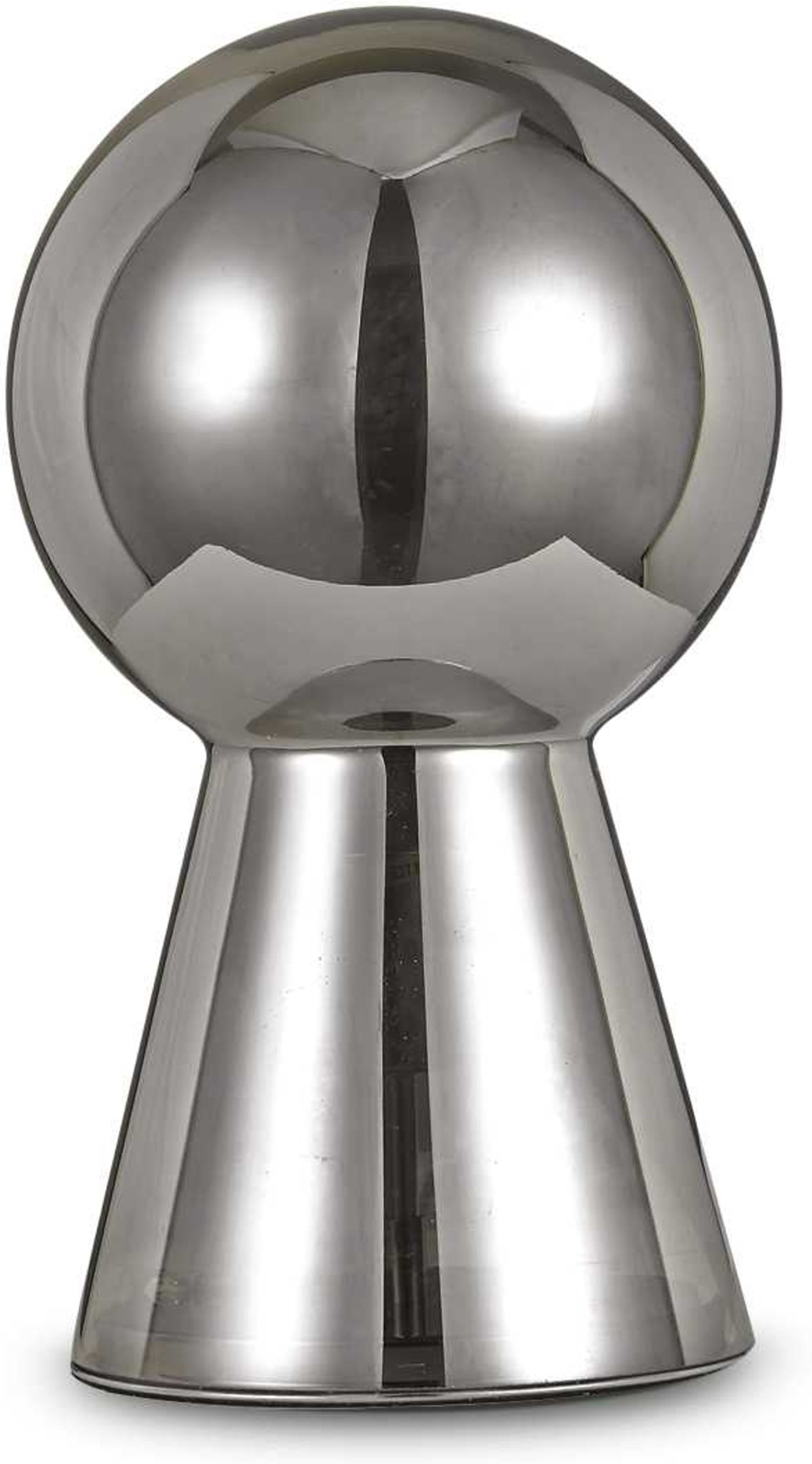Bordlampe Ideal Lux Birillo røgfarvet glas Ø22 x H39 cm E27 fatning 60W indendørs